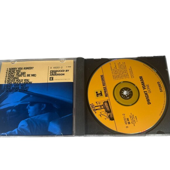 Dwight Yoakam Gone Album 1995 CD Country Reprise Records Produced Pete Anderson - Picture 3 of 7
